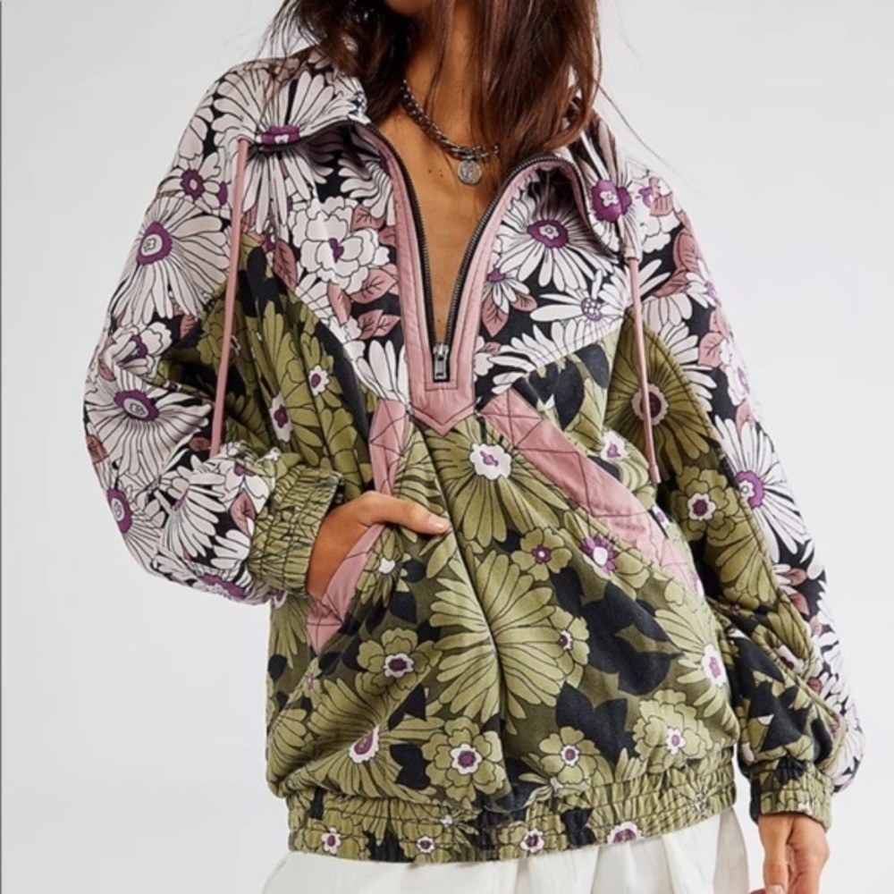 Free People Wilder Dolman Pullover Jacket M - Picture 8 of 10